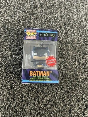 FreakShow Batman Gotham Funko Pocket POP Keychain Game Stop Exclusive New!