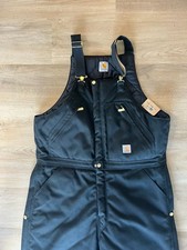 NEW Carhartt,Yukon Extremes Arctic Quilt Lined Bib Overalls,Technical Gear 38x32