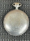 American Waltham Watch Co Grade J Mod 1890 6s 7j Silver Pocket Watch Hunter RUNS