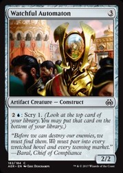 Watchful Automaton 182/184 Aether Revolt Common