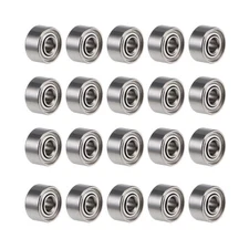 20pcs 681XZZ Deep Groove Ball Bearings Z2 1.5x4x2mm Double Shielded Chrome Steel