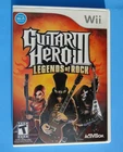 Activision Guitar Hero III Legends of Rock Nintendo Wii T Manual Included Wi-Fi