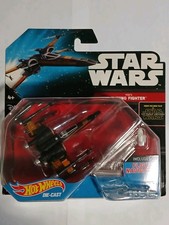 Hot Wheels Star Wars Poe Dameron X-wing Fighter Diecast Starship Vehicle