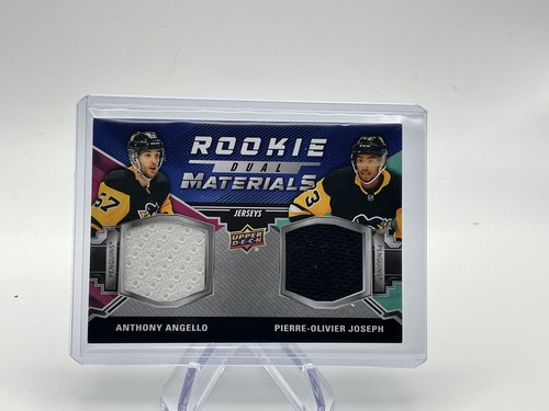 UD S2 2020 doppio materiale Anthony Angello / Pierre-Olivier Joseph RC,MEM Rookie - Foto 1 di 2