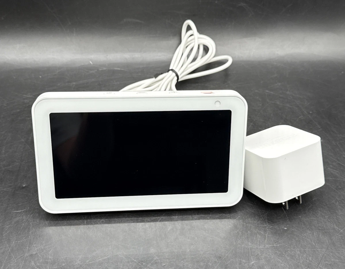Amazon Echo Show (1st Generation) Alexa White Smart Speakers for