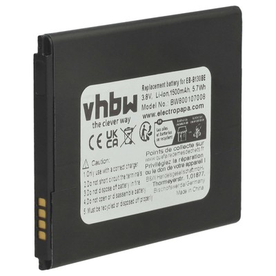 Akku für Samsung Galaxy JITTERBUG TOUCH3 J1 NXT J1 MINI PRIME 1500mAh