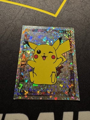 Pikachu - Pokémon Merlin Sticker Serie 1 1999 Nr. S6 Holo