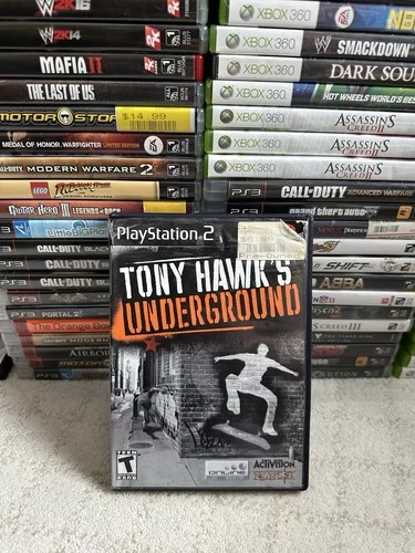 Tony Hawk's Underground (Sony PlayStation 2, PS2) Complete CIB Tested