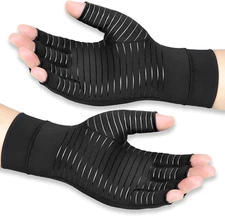 Copper Arthritis Compression Gloves Women Men Relieve Hand Pain Swelling and Car