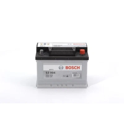 Battery For Ford Escort MK7 RS Cosworth 4x4 Bosch S3 Black 12V 53Ah 500CCA 065 - Image 1 of 4