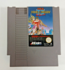 Nintendo NES Double Dragon 2 The Revenge Game with Box and Manual