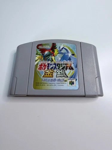 Pokemon Stadium Gold Silver Crystal Version Nintendo 64 Japanese NTSC-J