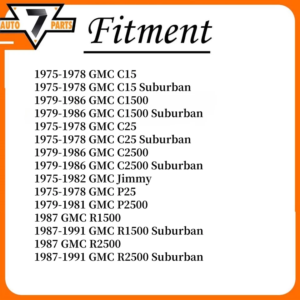 Amortiguador trasero delantero KYB para GMC C15 1975-1978 Foto 2 de 4