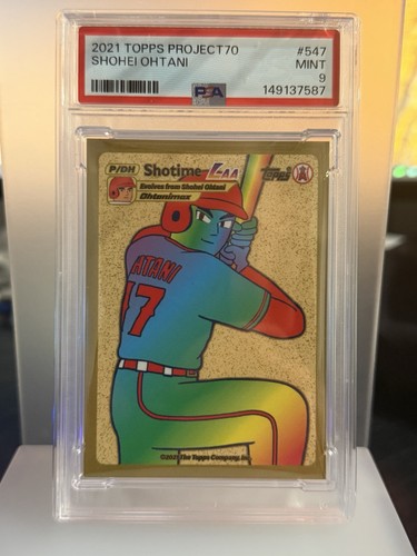 2021 Topps Project70 Shohei Ohtani Pokémon 547 PSA 9 Mint