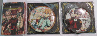 Toilet Bound Hanako-kun 55-piece Card Set & Three Badge Pins + Wall Hanging