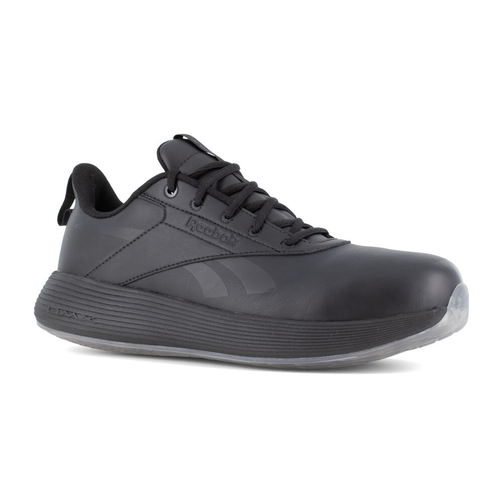 REEBOK DMXAIR COMFORT WORK MEN'S ATHLETIC SHOE BLACK BOOTS RB3605