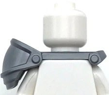Lego New Minifigure Flat Silver Minifigure Armor Large Round Shoulder Pad
