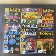 Rock And Gem Magazine Lot  Volume 29 1999 12 Magazines