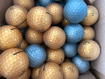 40 A\ B GRADE VICE PRO \ PRO PLUS GOLD \ ICE BLUE LAKE GOLFBÄLLE ****LIMITIERT**