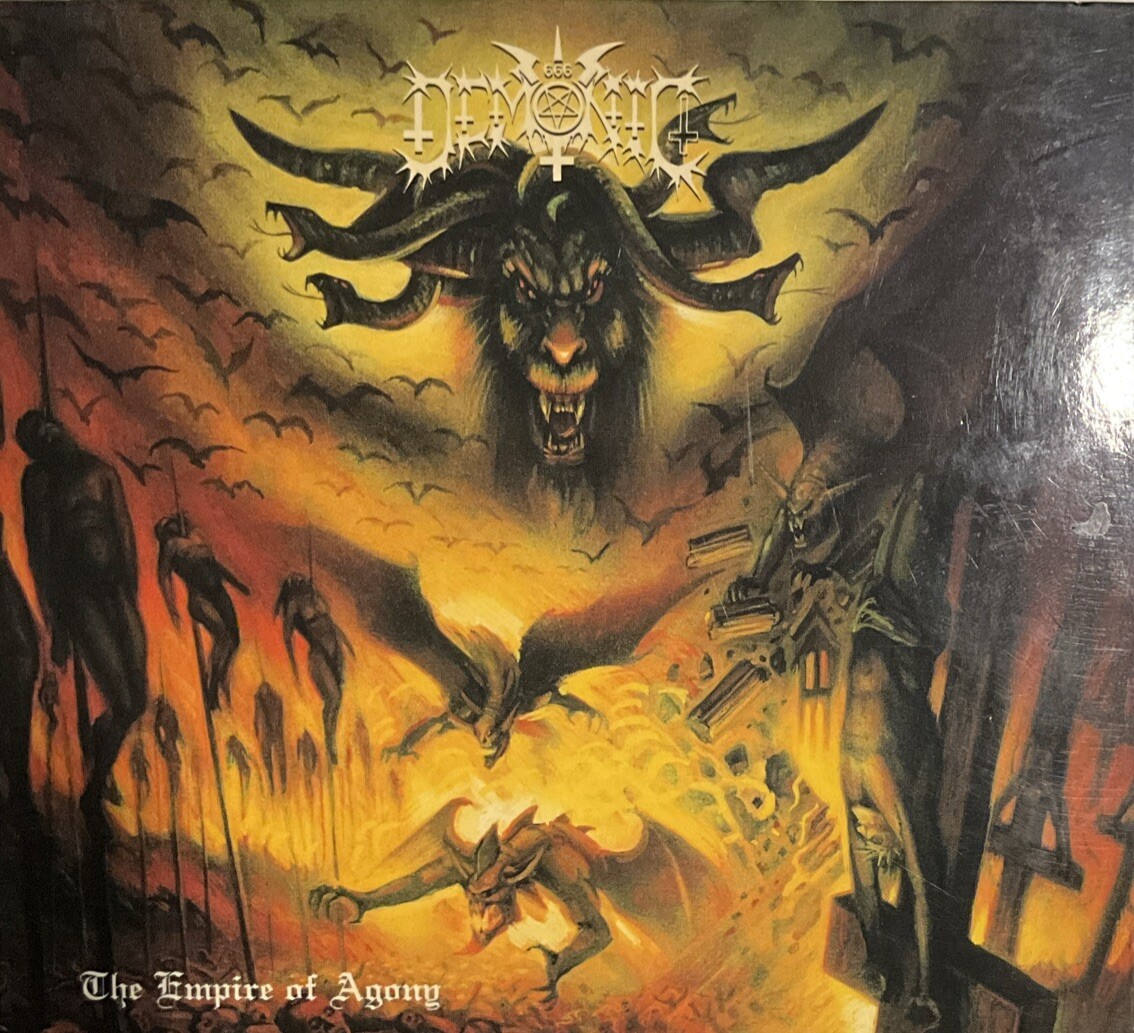 Demonic - The Empire Of Agony CD 1998 Necropolis Records – NR 018