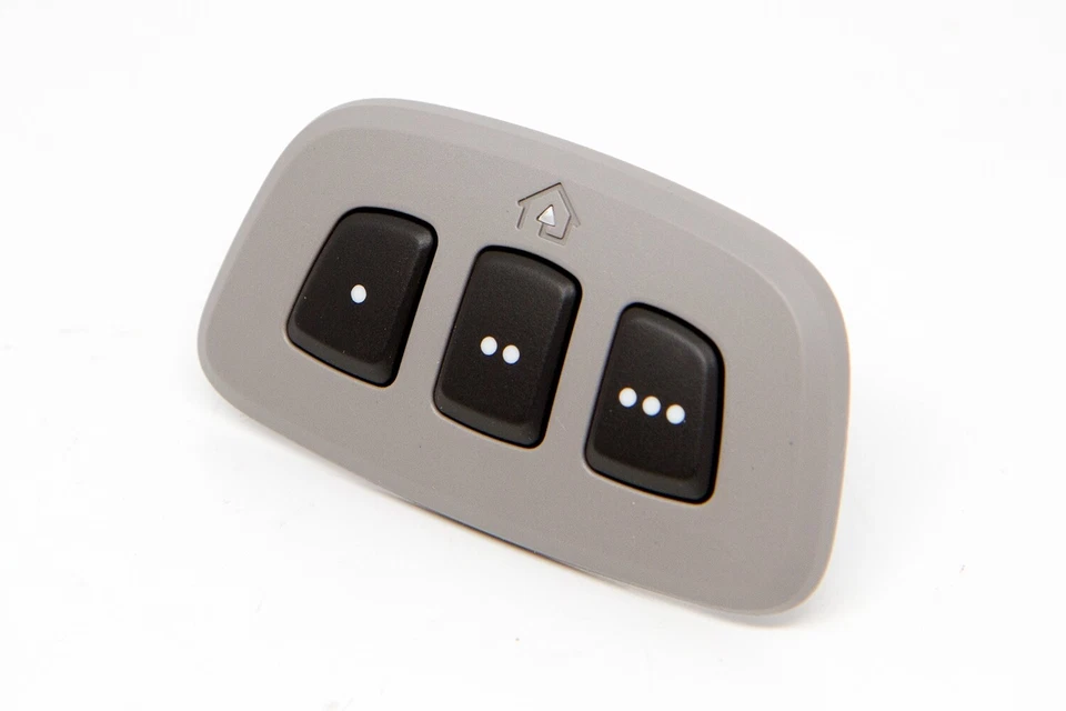 Gentex GRAYBZL Gray Replacement Trim Bezel for Ceiling Mounted Homelink Keypad
