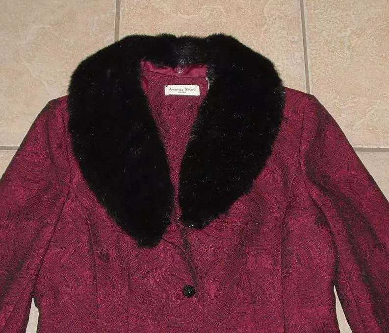 Suit jacket shop with fur