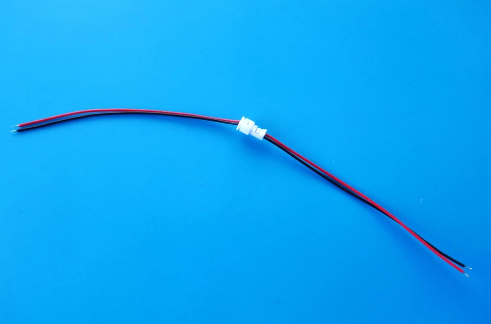 5 Paar JST SH 1.25 2-Pin kompatibles Kabel Micro Mini Stecker + Buchse - Bild 2 von 4