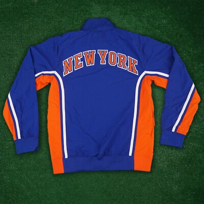 1992-93 New York Knicks NBA Mitchell & Ness Blue Men's Authentic