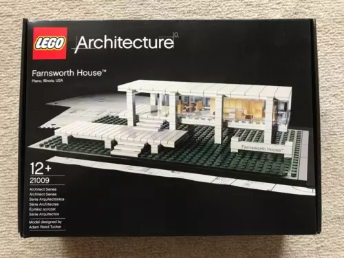 LEGO Architecture - 21009 Farnsworth House - gebraucht, vollständig & OVP