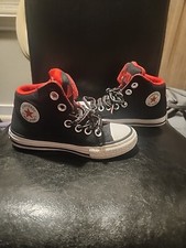 Converse CTAS High Street Little Kids-Junior Size 11 Black-Casino-White 659242F