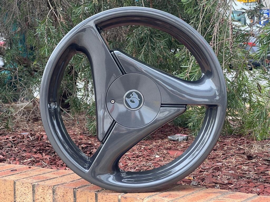 Holden Tri-Spoke 20” Wheels In Custom Gunmetal Grey Australia