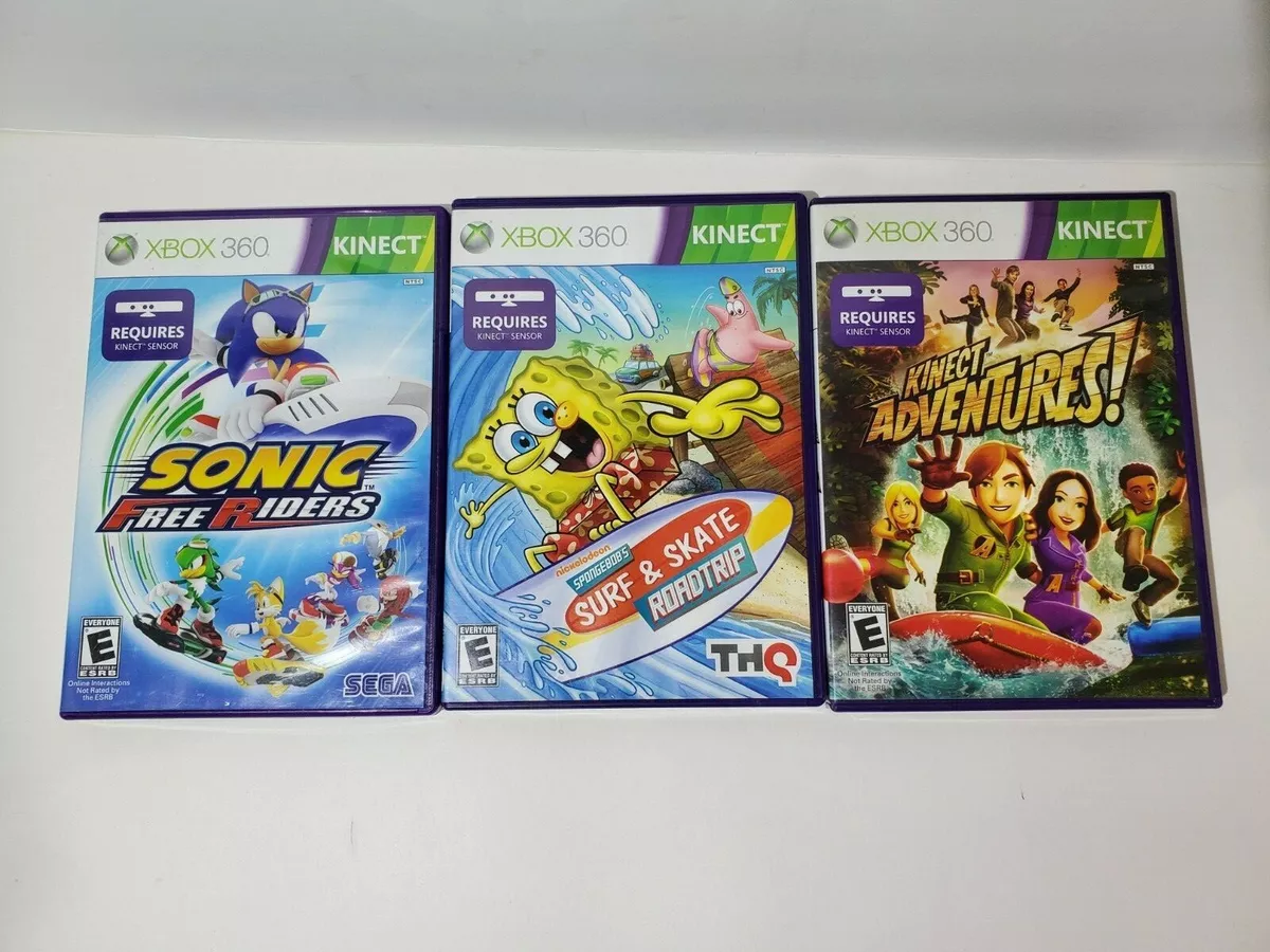 Jogo Sonic Free Riders Xbox 360 Para Kinect Original Mf