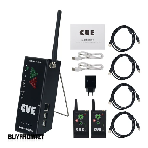 Super Cuelight Presenter Remote One Receiver and Two Transmitters for PowerPoint
