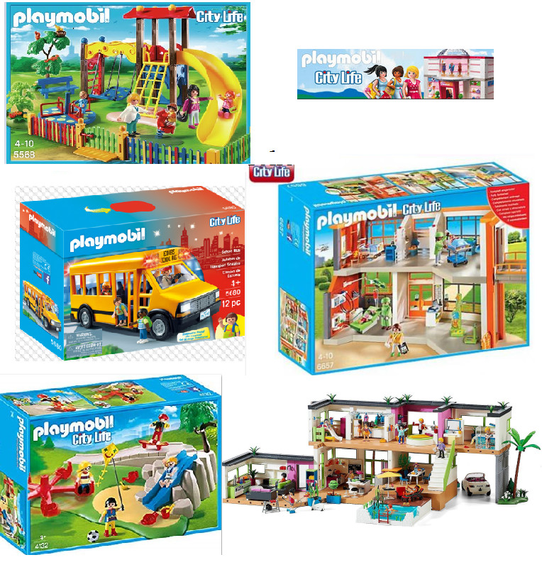Playmobil City Life Sets - Hospital 6657/Mansión 5574/Piscina 5575 y Más - Nuevo