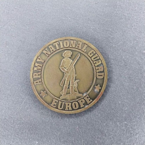 USAREUR 7TH Army National Guard Europe Challenge Coin - Picture 2 of 2