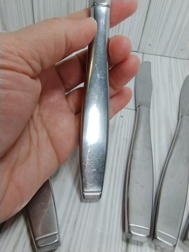 OneidaCraft Deluxe Set di 6 coltelli da tavola in acciaio inox lunghi 8" - Foto 4 di 4