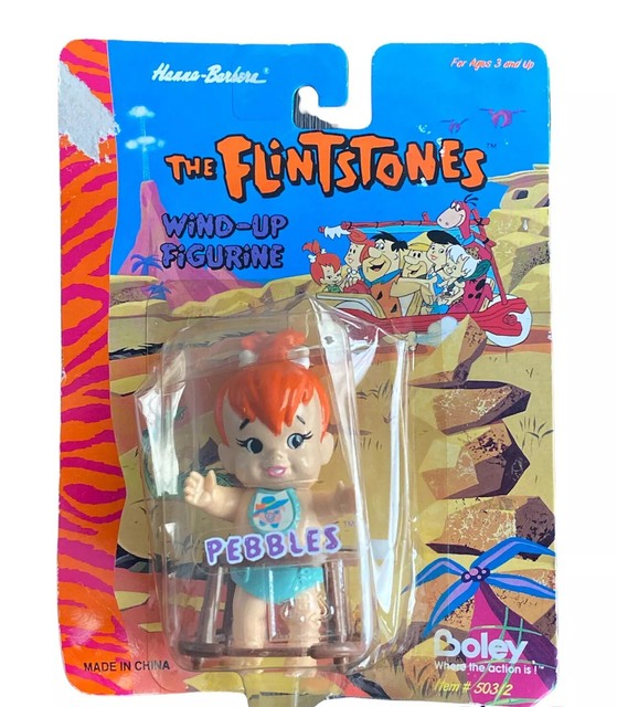 The Flintstones Pebbles Hanna Barbera Wind Up Figure Boley 1994 For Sale Online Ebay
