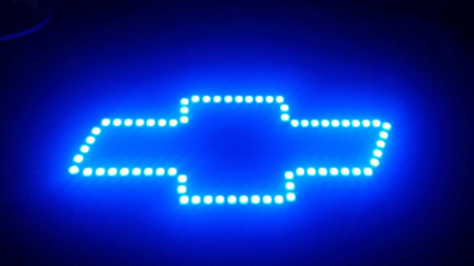 RGB LED COLOR CHANGING CHEVY BOW TIE HALO SILVERADO TAHOE SUBURBAN 10