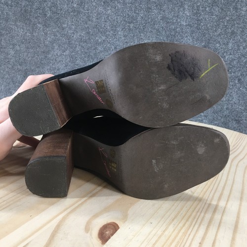 Kristin Cavallari x Chinese Laundry Boots Womens 8.5 Cutout Booties Black Heels - Picture 8 of 19