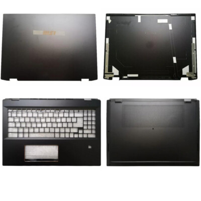 Rückseite Handauflage Bodenhülle für MSI Summit E16 Flip MS-1591 16in