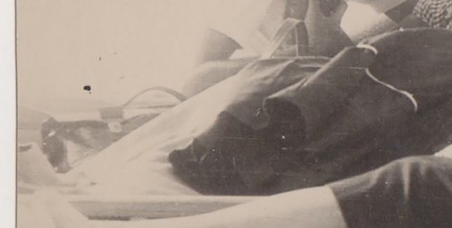 A Happy Couple Lovers and the Back of Young Woman in the Frame Unusual Snapshot - Picture 4 of 7