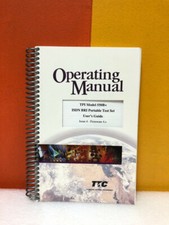 TTC TPI Model 550B ISDN BRI Portable Test Set User's Guide