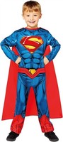 Amscan Superman KostüM Kinder 8-10 Jahre GrößE 134 Fasching Karneval