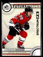 2023-24 SP Authentic Spectrum FX Scrached Connor Bedard #S-91