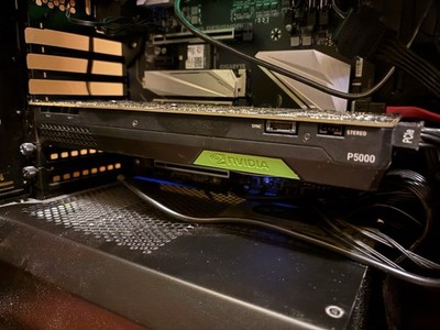 NVIDIA Quadro P5000 Graphics Card 16gb GDDR5X
