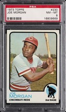 1973 TOPPS #230 JOE MORGAN PSA 8