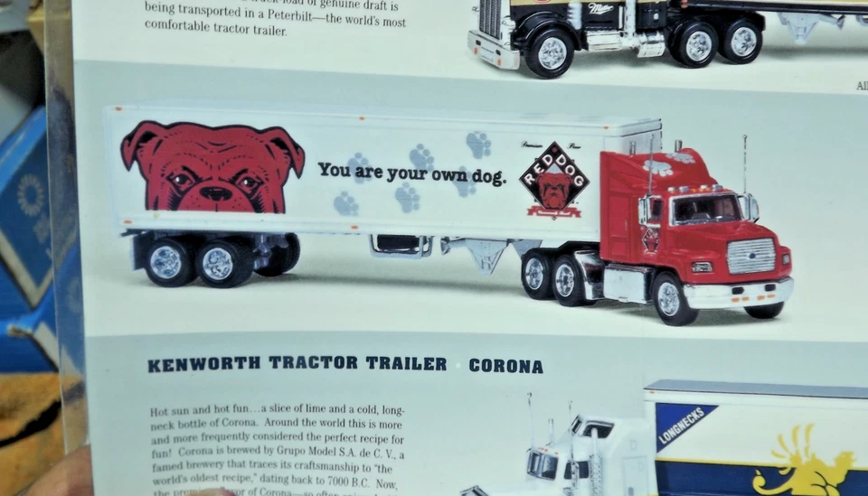 MATCHBOX COLLECTIBLES North American Brewmasters Set of 6 Tractor Trailers - Image 3 of 4