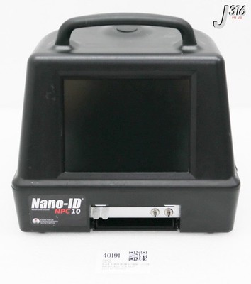 40191 PARTICLE MEASURING SYSTEMS NANOPARTICLE COUNTER NANO-ID NPC10