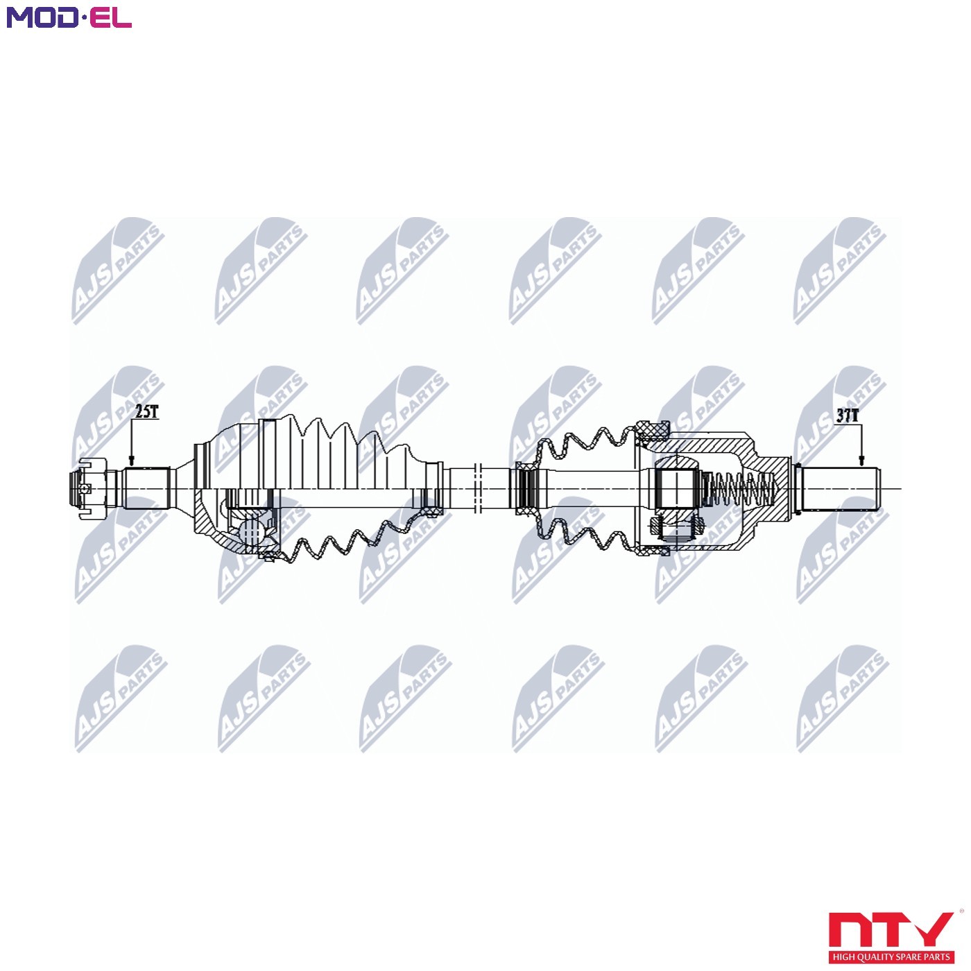 NPW-CT-077 NTY Drive Shaft for CITROËN,DS,PEUGEOT - Image 9