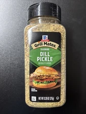 McCormick Grill Mates Dill Pickle Seasoning 13.26 oz (375g) Large Bottle